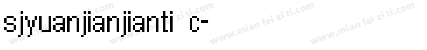 sjyuanjianjianti c字体转换